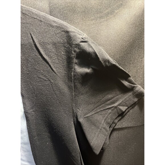 American Eagle Outfitters Flex Men Medium Black Crew Neck Graphic T-shirt - Picture 5 of 11